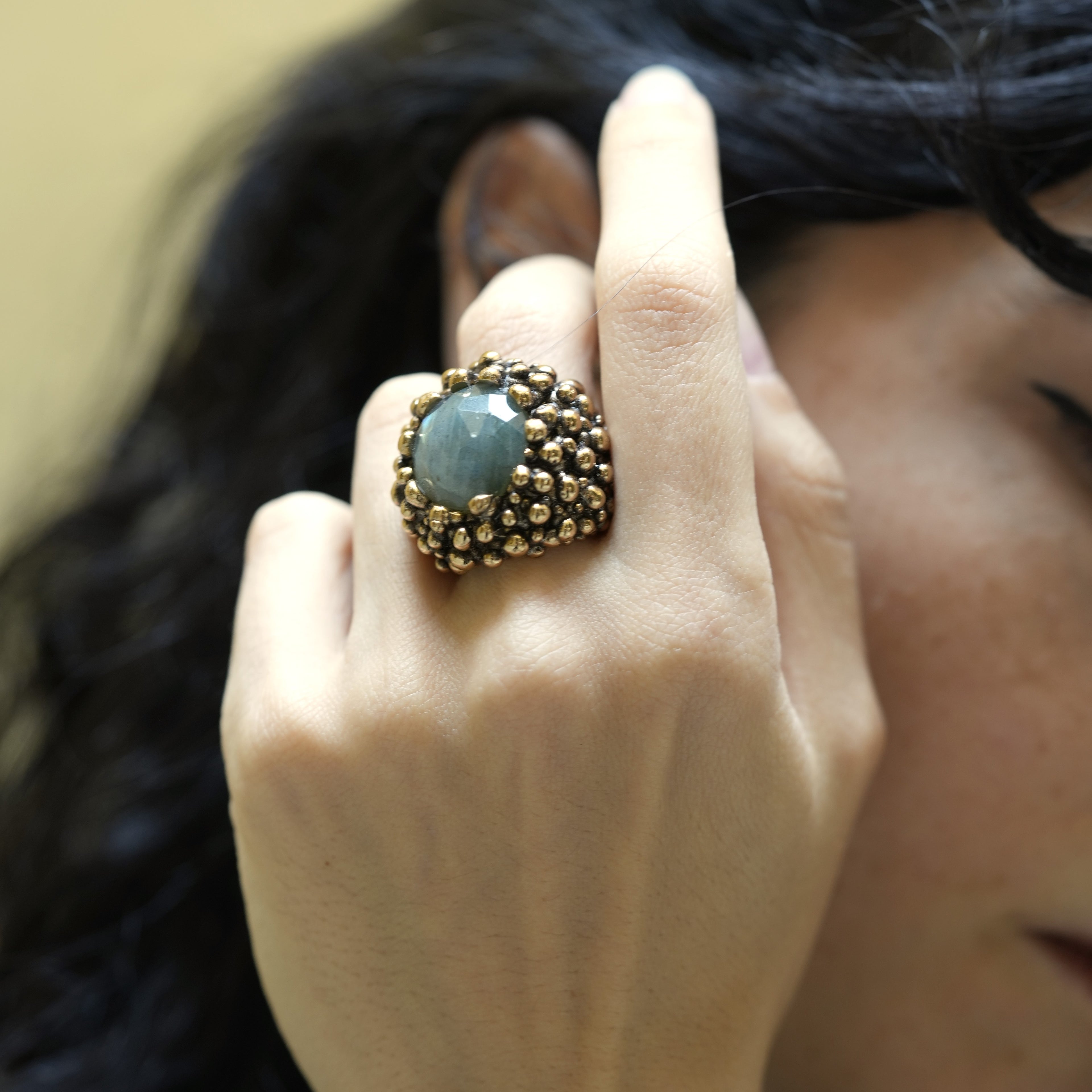 Peacock Large Ring