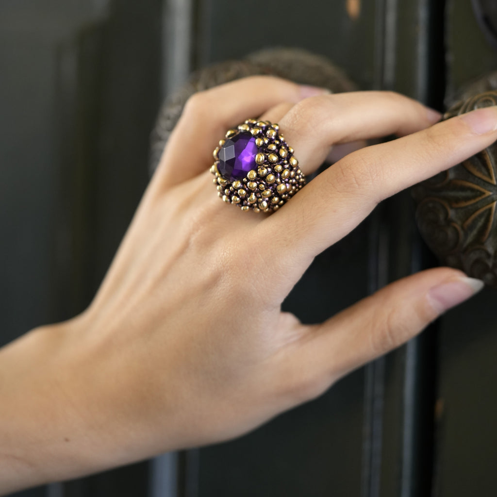 Peacock Large Ring