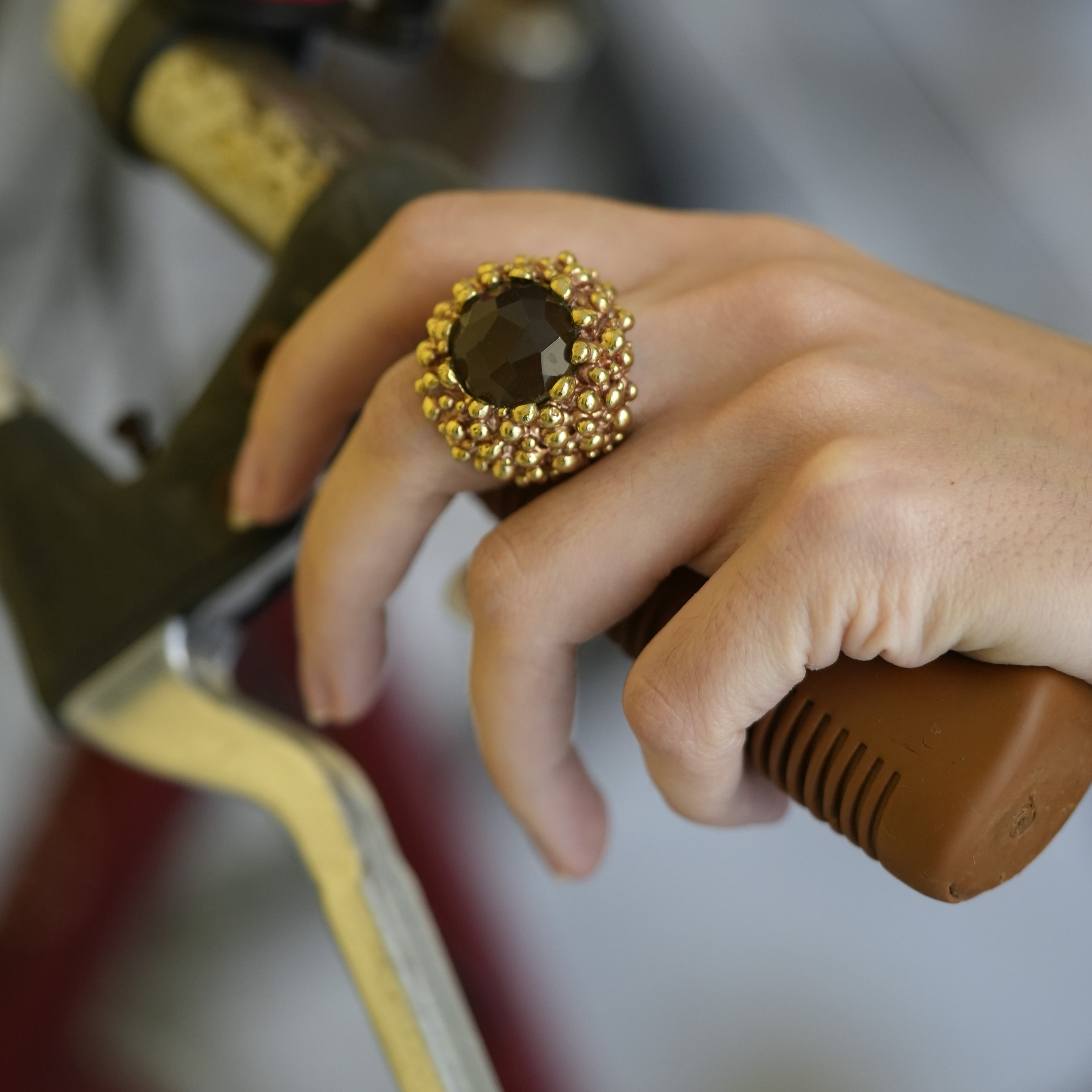Peacock Large Ring