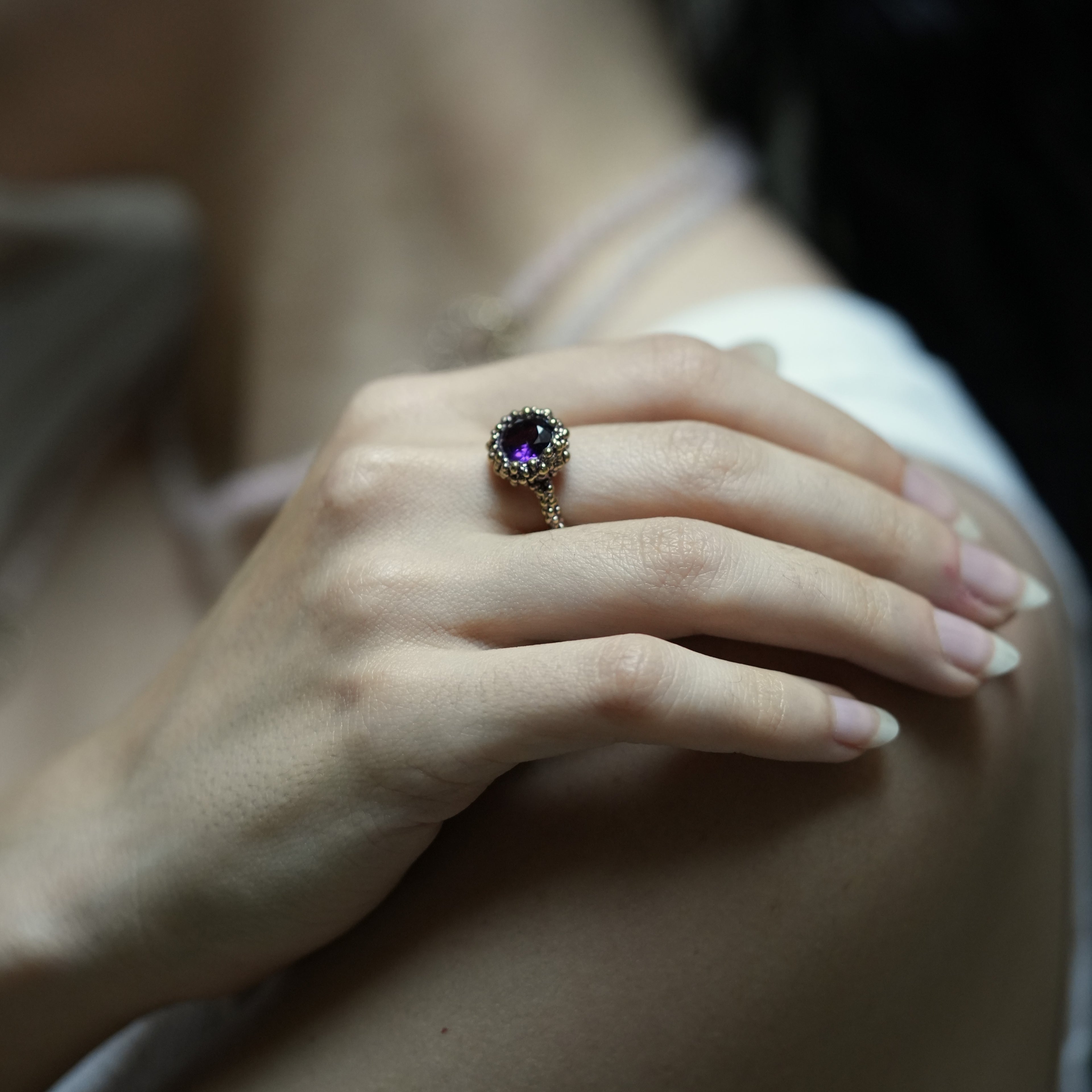 Molecola Anello Solitario