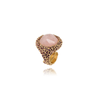 Divino Brass - Rose Quartz