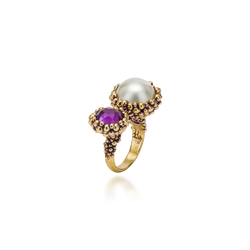 Ottone Divino - Ametista, Perla