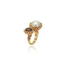 Ottone Miele - Quarzo fumè, Perla