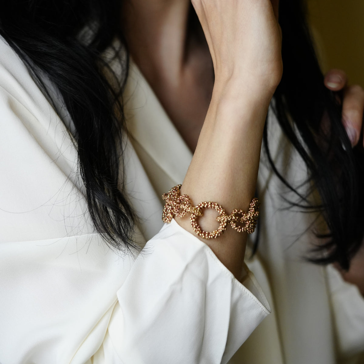 Intreccio Bracciale Catena