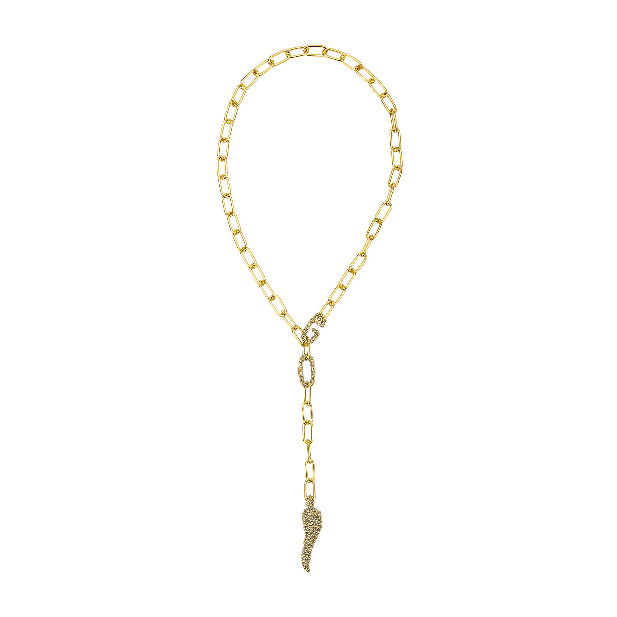 O Sole Mio Lariat Necklace