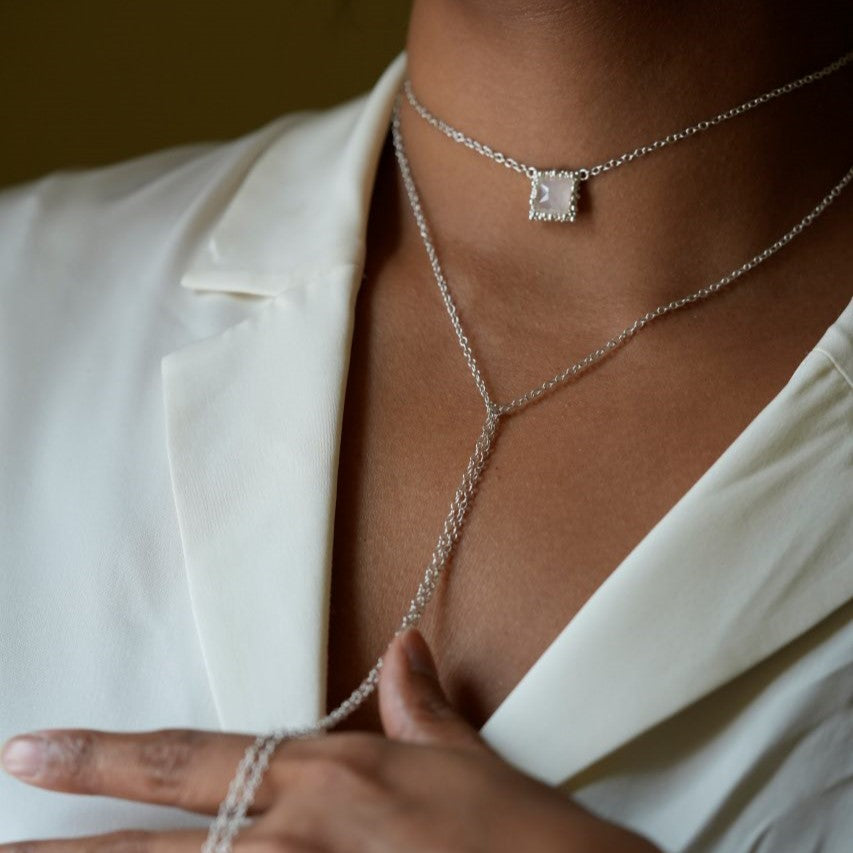 Riflesso Collana Sciarpina