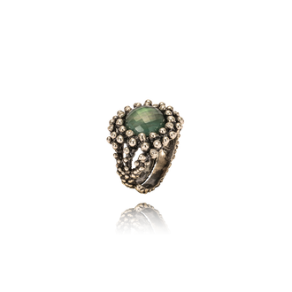 Argento Notte - Agata verde