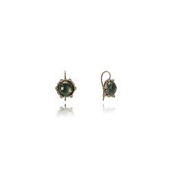 Notte Silver - Green Agate