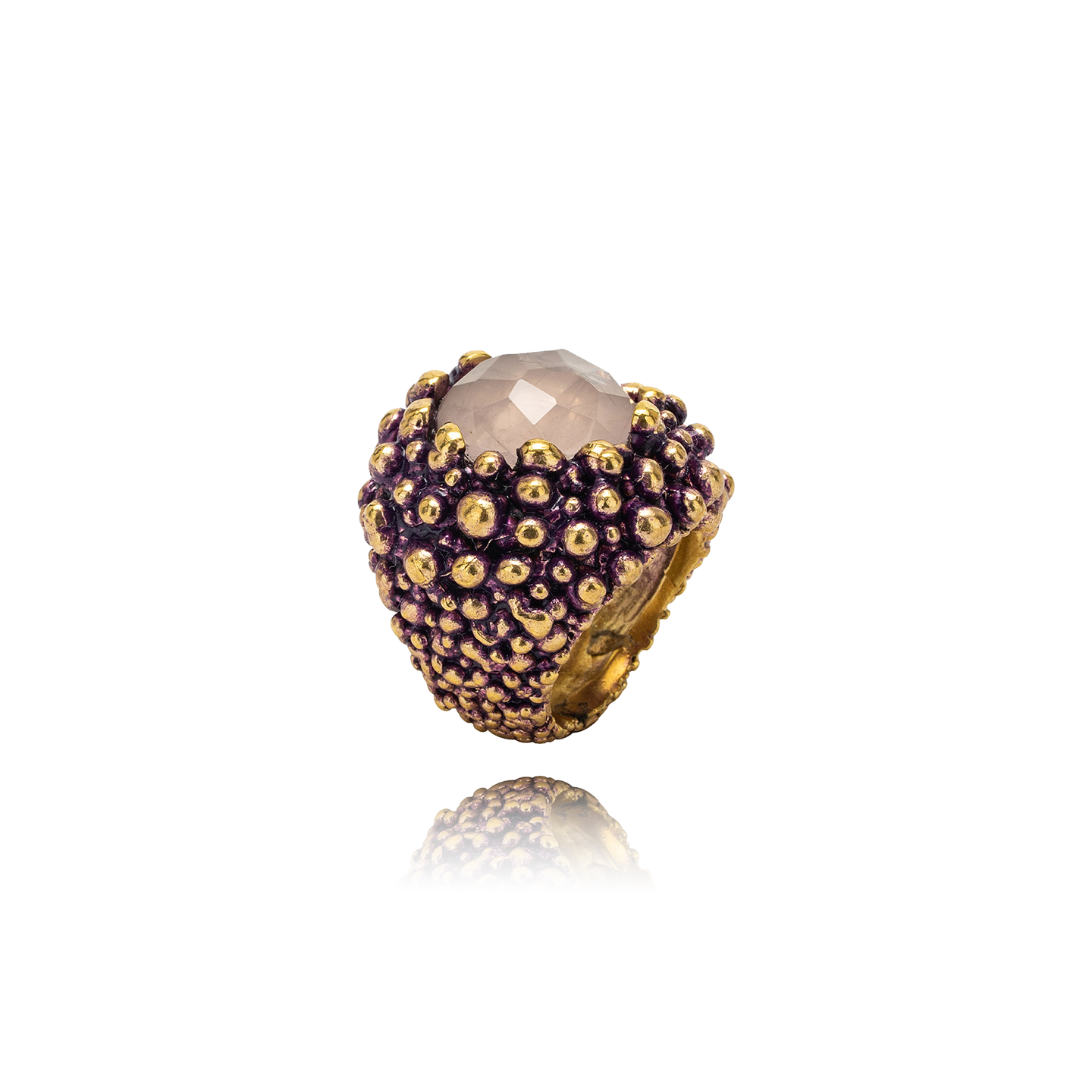 Pavone Ottone Divino Quarzo Rosa