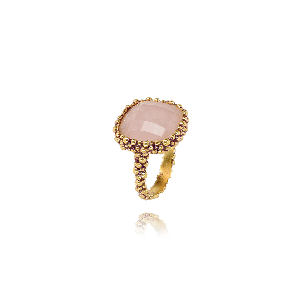 Grace Ottone Divino Quarzo Rosa
