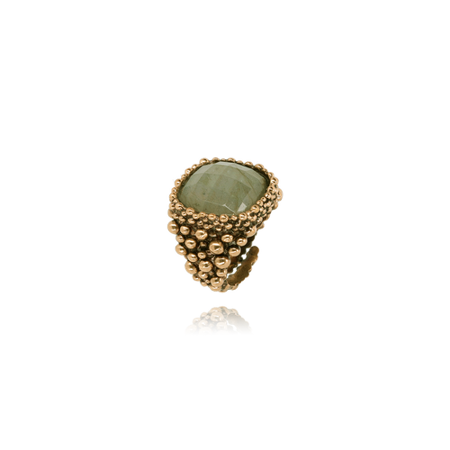 Assolo Bronzo Cioccolato Labradorite