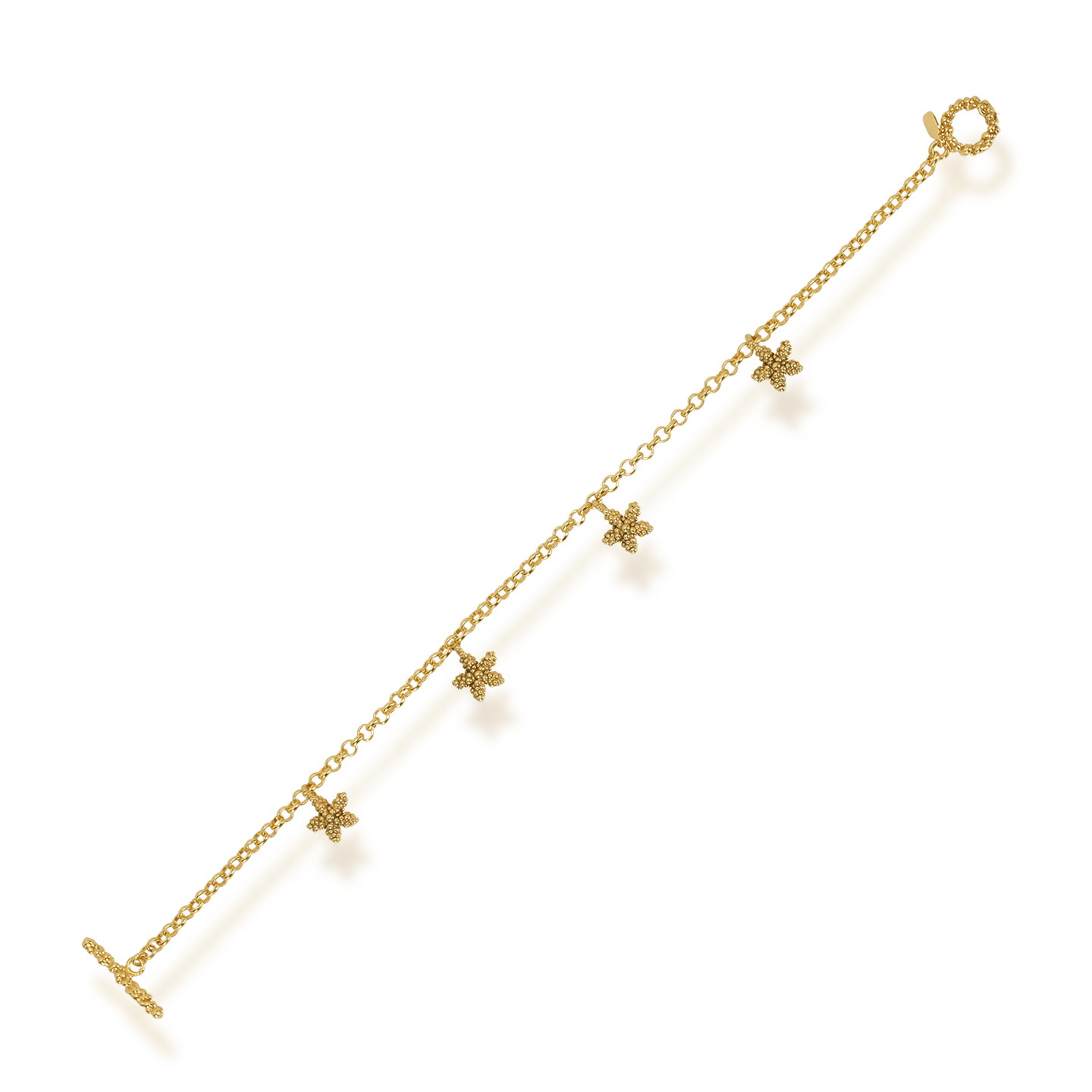 Stelle Cadenti Ottone Grano
