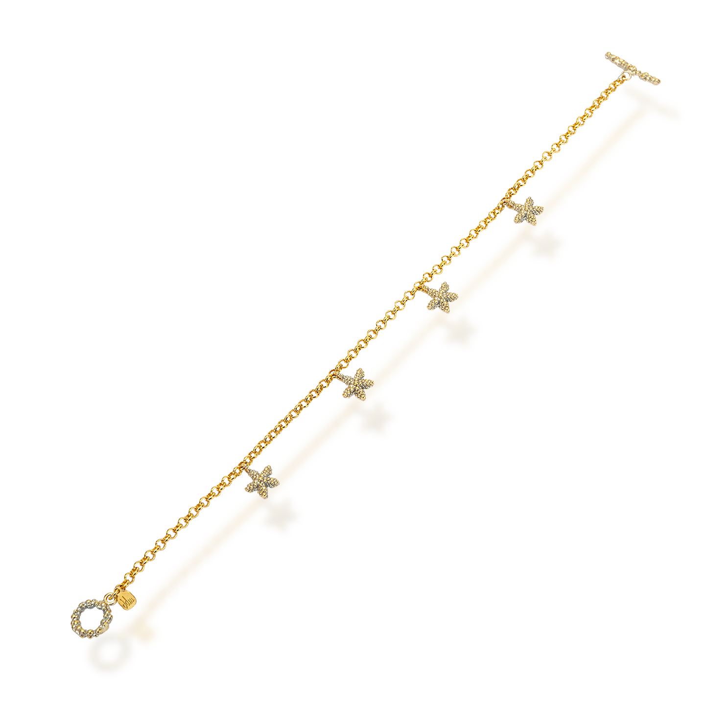 Stelle Cadenti Ottone Grigiosole