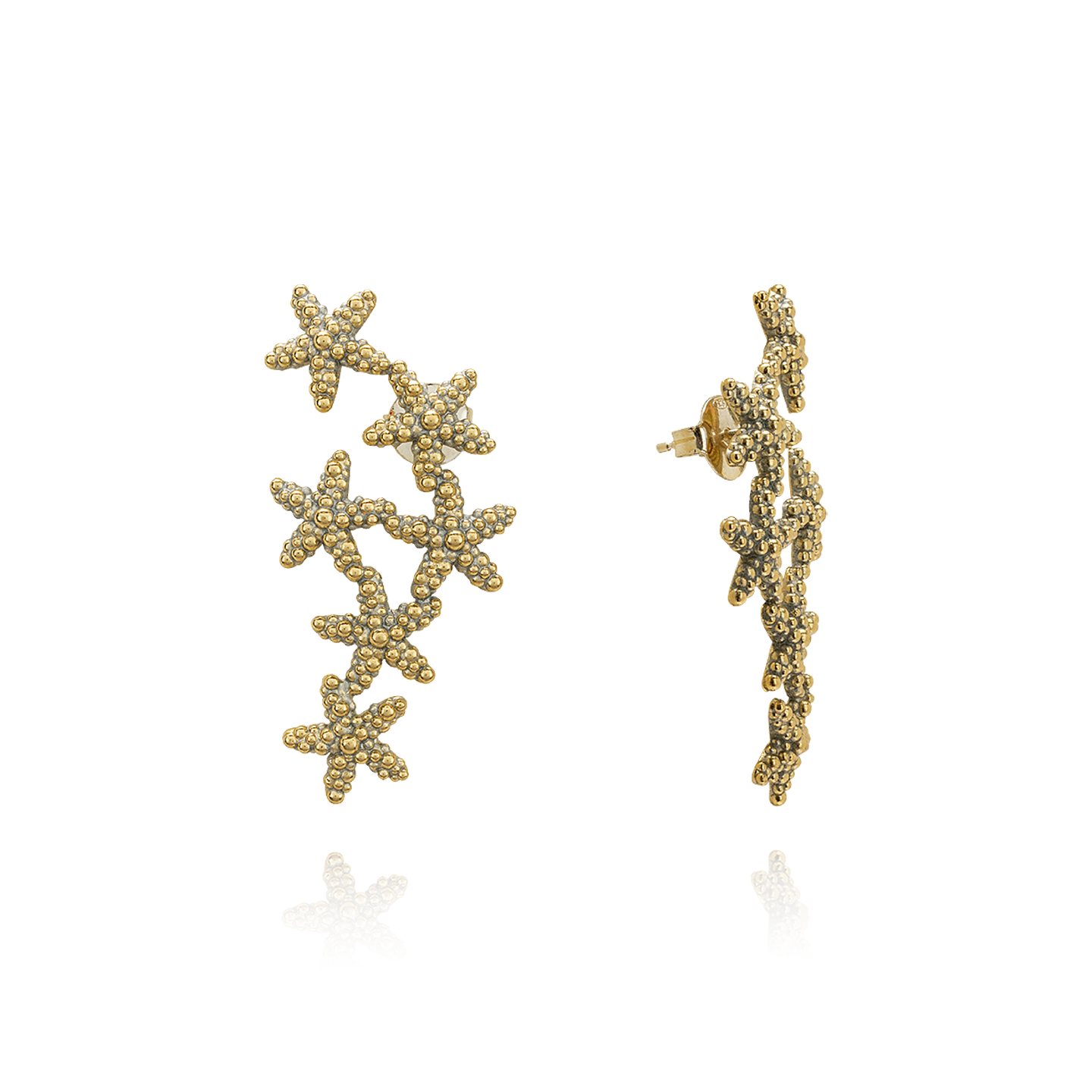 Stelle Cadenti Ottone Grigiosole