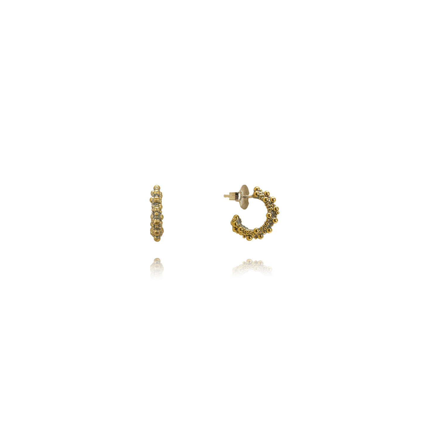 Virgolette Ottone Grigiosole